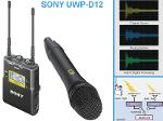 Sony UWP-D12  ไมโครโฟนแบบมือถือไดนามิค UNI-DIRECTIONAL ความถี่ UHF 794.125-805.875 MHz *ราคารวมภาษี